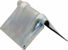 Vestil - 4-7/8" Long x 4-7/8" Wide x 7-1/2" High x 3/32" Thick Edge Guard - Silver, Cardboard Box, 10 Piece - Exact Tooling
