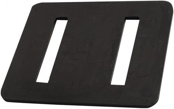 Vestil - 6" Long x 43540" Wide x 5" High x 7/32" Thick Edge Guard - Black, Cardboard Box, 100 Piece - Exact Tooling