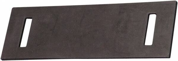 Vestil - 12" Long x 43473" Wide x 5-3/4" High x 7/32" Thick Edge Guard - Black, Cardboard Box, 50 Piece - Exact Tooling