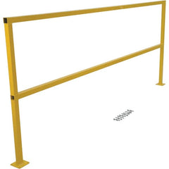 Vestil - 98-1/2" Long x 42" High, Steel Square Handrails - Exact Tooling