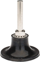 Tru-Maxx - 2" Diam Quick-Change Type R Disc Backing Pad - 1/4" Shank Diam, Hard Density, 30,000 RPM, Quick-Lok Compatible - Exact Tooling