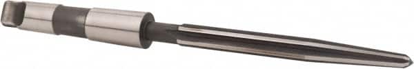 Alvord Polk - 11/16" Reamer Diam, 25/64" Small End Diam, 3MT Morse Taper Shank, 7-1/8" Flute, Bridge Reamer - Exact Tooling