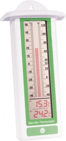 H-B Instruments - -40 to 122°F, Digital Thermometer - 8-1/2 Inch Long x 3.9 Inch Wide - Exact Tooling