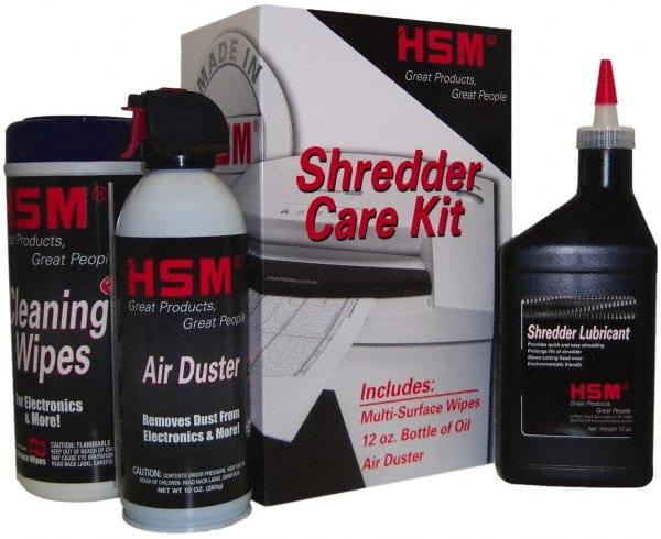 HSM of America - Shredder Care Kit - Use with Document Shredders - Exact Tooling