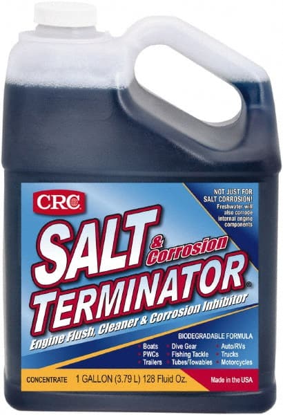 CRC - Water-Based Solution Engine Flush, Cleaner and Corrosion Inhibitor - 1 Gallon Bottle, 32° F Freezing Point - Exact Tooling