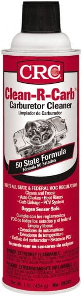 CRC - Acetone Carburetor & Parts Cleaner - 20 oz Aerosol Can - Exact Tooling