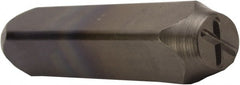C.H. Hanson - Letter X Machine Made Individual Steel Stamp - 5/16" Character - Exact Tooling