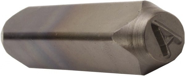 C.H. Hanson - Letter A Machine Made Individual Steel Stamp - 1/4" Character - Exact Tooling