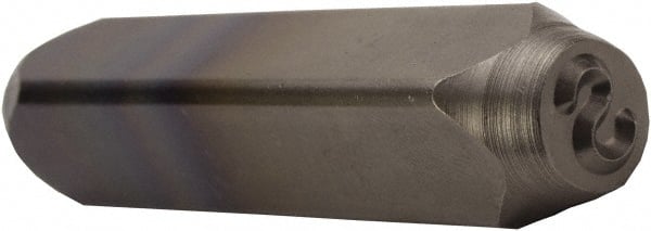 C.H. Hanson - Letter S Machine Made Individual Steel Stamp - 3/8" Character - Exact Tooling