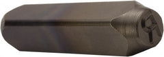 C.H. Hanson - Letter R Machine Made Individual Steel Stamp - 3/8" Character - Exact Tooling