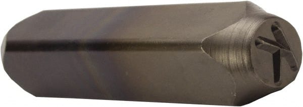 C.H. Hanson - Letter K Machine Made Individual Steel Stamp - 3/16" Character - Exact Tooling