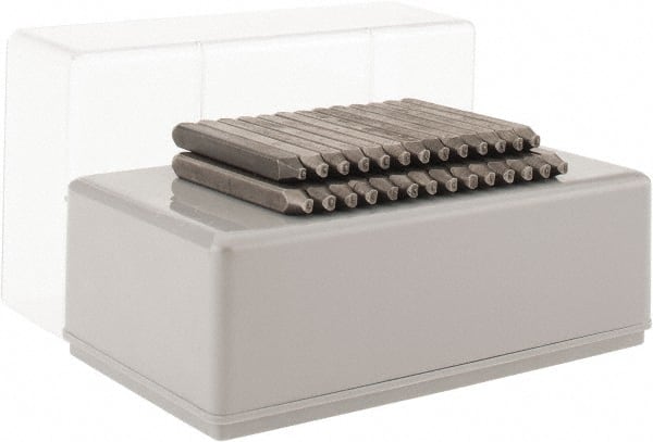 C.H. Hanson - 27 Piece, 3/32" Character Steel Stamp Set - Letters, Heavy Duty - Exact Tooling