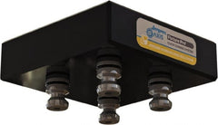 Jergens - 310mm Long x 310mm Wide x 35mm High Steel Fixture Plate - 35mm Plate Thickness - Exact Tooling