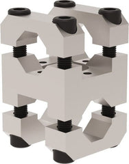 De-Sta-Co - Aluminum Transition Bracket - 104.8mm OAL, Use with BodyBuilder End Effector Systems, Includes Alignment Nuts - Exact Tooling