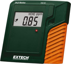 Extech - Audible, Visual Alarm, LCD Display, Formaldehyde Monitor - Monitors Formaldehyde, 0 to 50°C Working Temp, CE Listed - Exact Tooling