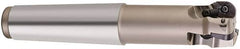 OSG - 50mm Cut Diam, 0.787" Max Depth, 42mm Shank Diam, Cylindrical Shank Indexable High-Feed End Mill - Screw Holding Method, ADMT20.. Insert, PDR Toolholder - Exact Tooling