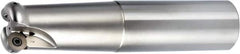OSG - 32mm Cutting Diam, 32mm Shank Diam, Straight Shank Indexable Copy End Mill - 4 Inserts, RPH_10.. Insert, PRC Toolholder, Through Coolant - Exact Tooling