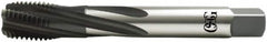 OSG - 1-1/4 - 8 UN 5 Flute 2B Modified Bottoming Spiral Flute Tap - Vanadium High Speed Steel, Oxide Finish, 180mm OAL, Right Hand Flute, Right Hand Thread, Series 13024 - Exact Tooling