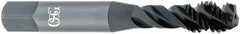 OSG - 3/8-24 UNF 3 Flute Modified Bottoming Spiral Flute Tap - Vanadium High Speed Steel, Bright Finish, 2-15/16" OAL, Right Hand Flute, Right Hand Thread, H2, Series 290 - Exact Tooling