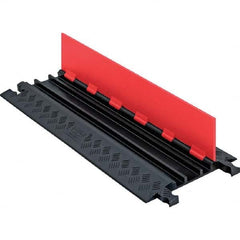 Checkers - On Floor Cable Covers Cover Material: Polyurethane Number of Channels: 3 - Exact Tooling
