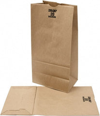 DURO BAG MFR - Kraft Grocery Bag - 8-1/4 x 5-5/16 x 16-1/8, Brown - Exact Tooling