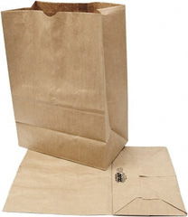 DURO BAG MFR - Kraft Grocery Bag - 8-1/4 x 5-5/16 x 16-1/8, Brown - Exact Tooling