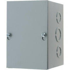 nVent Hoffman - Steel Junction Box Enclosure Screw Flat Cover - NEMA 1, 4" Wide x 6" High x 4" Deep - Exact Tooling