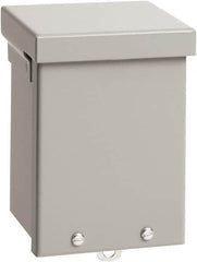 nVent Hoffman - Steel Junction Box Enclosure Screw Flat Cover - NEMA 3R, 18" Wide x 18" High x 6" Deep - Exact Tooling