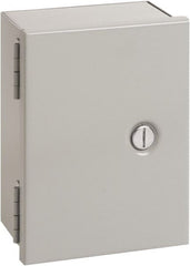 nVent Hoffman - Steel Junction Box Enclosure Hinge Flat Cover - NEMA 1, 12" Wide x 14" High x 6" Deep - Exact Tooling