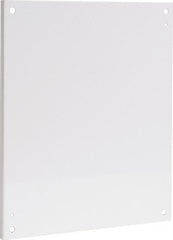 nVent Hoffman - 17" OAW x 21" OAH Powder Coat Finish Electrical Enclosure Nonperforated Panel - Exact Tooling