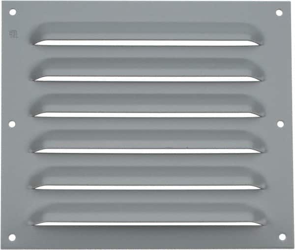 nVent Hoffman - Electrical Enclosure Steel Louver Plate Kit - For Use with Fresh Air Enclosures - Exact Tooling