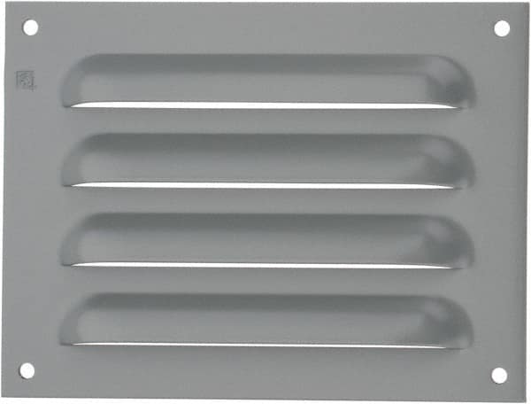 nVent Hoffman - Electrical Enclosure Steel Louver Plate Kit - For Use with Fresh Air Enclosures - Exact Tooling
