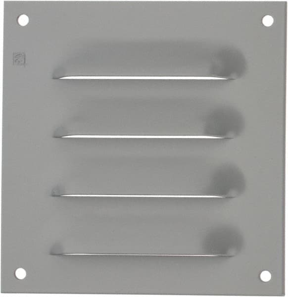 nVent Hoffman - Electrical Enclosure Steel Louver Plate Kit - For Use with Fresh Air Enclosures - Exact Tooling