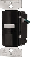 Cooper Wiring Devices - 1,000 Square Ft. Coverage, Infrared Vacancy Sensor Wall Switch - 1,000 at 120 V Incandescent, 1,000 at 120 V Fluorescent, 120 VAC, Gray - Exact Tooling