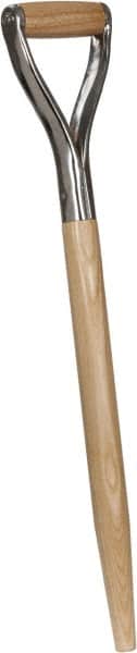 True Temper - 25" Long, D-Grip Ash Garden Tool Replacement Handle - Straight, Shoulder Style Handle, Compatible with Scoops - Exact Tooling