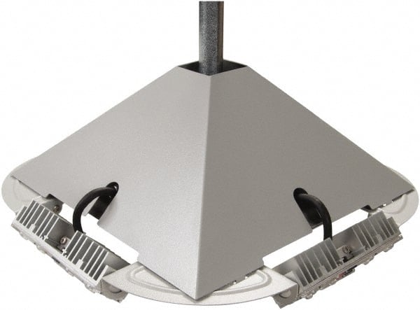 Cooper Lighting - 6" Long Steel Light Fixture Wire Guard - For Use with Garage Area Lights & Quadcast Luminaires - Exact Tooling