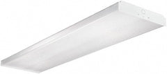 Cooper Lighting - 4 Lamp, 4 Ft. Long, 32 Watt, Surface Mounted, Fluorescent Lamp Wraparound Light Fixture - 120-277 Volt, Electronic Ballast - Exact Tooling
