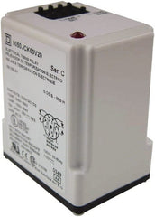 Square D - 8 Pin, 999 hr Delay, Multiple Range DPDT Time Delay Relay - 10 Contact Amp, 24 VAC/VDC - Exact Tooling