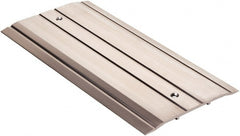 National Guard Products - 72" Long x 6" Wide x 1/4" High, Saddle Threshold - Aluminum Finish - Exact Tooling