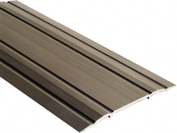 National Guard Products - 36" Long x 5" Wide x 1/4" High, Saddle Threshold - Aluminum Finish - Exact Tooling