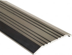 National Guard Products - 36" Long x 5" Wide x 1/2" High, Saddle Threshold - Aluminum Finish - Exact Tooling