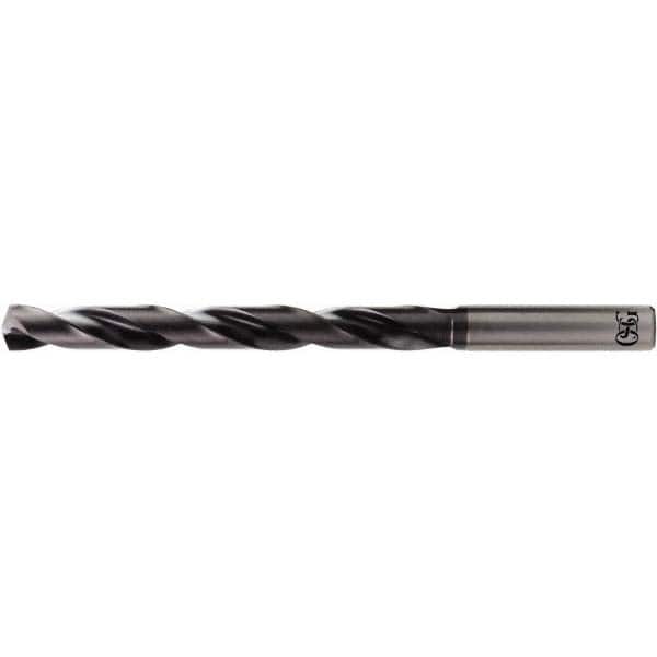 OSG - 5.4mm 140° Spiral Flute Solid Carbide Taper Length Drill Bit - Exact Tooling