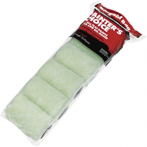 Wooster Brush - 1/2" Nap, 4" Wide Paint Roller - Semi-Rough Texture, Synthetic Knit - Exact Tooling