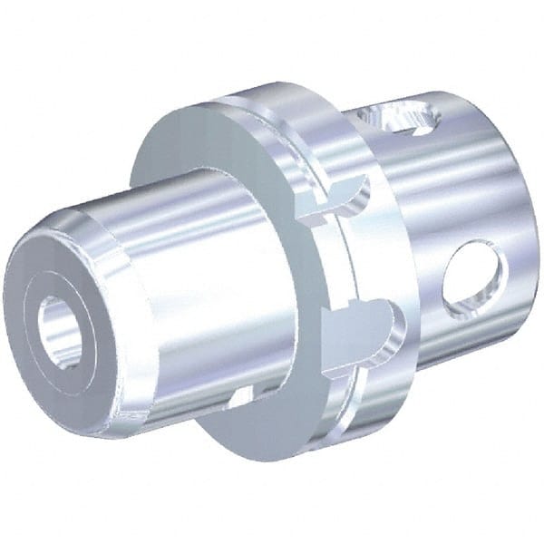 Kennametal - KM4X100 100mm Shank Diam Modular Connection, 2" Hole Diam, Hydraulic Tool Holder/Chuck - 100mm Nose Diam, 135mm Projection, 71mm Clamp Depth, Through Coolant - Exact Tooling