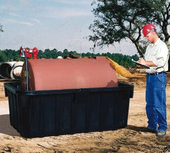 UltraTech - 605 Gal Sump, Polyethylene Containment Unit - 89" Long x 60" Wide x 34" High - Exact Tooling