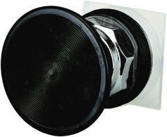 Schneider Electric - 1.18 Inch Mount Hole, Extended Straight, Pushbutton Switch Only - Round, Black Pushbutton, Momentary (MO), Weatherproof, Dust and Oil Resistant - Exact Tooling