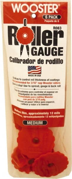 Wooster Brush - 3" Wide Red Roller Guage - Exact Tooling