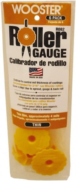 Wooster Brush - 3" Wide Yellow Roller Gauge - Exact Tooling