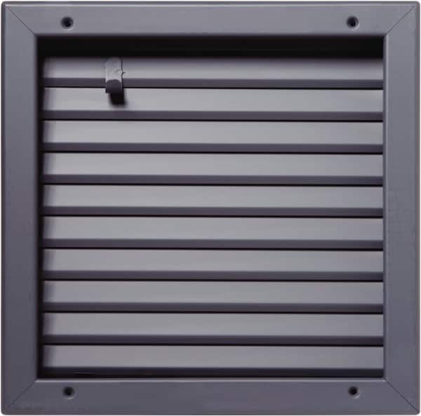 National Guard Products - 25" Wide x 25" High, Solid Steel Fire Rated Louver - 24" Opening Width, 24" Opening Height - Exact Tooling