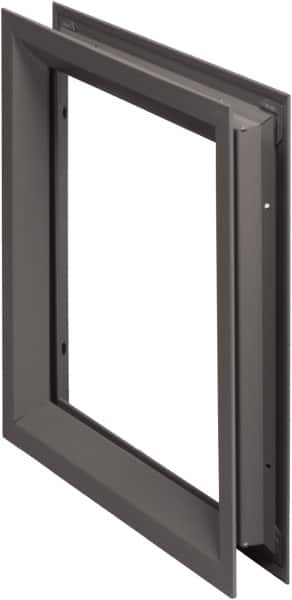 National Guard Products - 25" Wide x 33" High, Solid Steel Louver - 24" Opening Width, 32" Opening Height - Exact Tooling